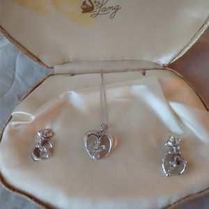 Vintage Necklace & Earrings